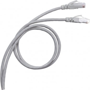 Шнур коммутационный LEGRAND RJ 45 категория 5е F/UTP PVC экранированный 2 м серый