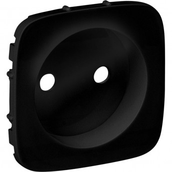 Лицевая панель силовой розетки LEGRAND Valena ALLURE 2К антрацит Лицевая панель силовой розетки LEGRAND Valena ALLURE 2К антрацит