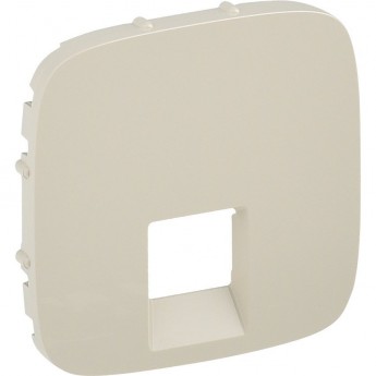 Лицевая панель LEGRAND Valena ALLURE для одиночных телефонных/информационных розеток слоновая кость Лицевая панель LEGRAND Valena ALLURE для одиночных телефонных/информационных розеток слоновая кость