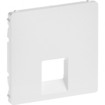 Лицевая панель LEGRAND Valena LIFE для одиночных телефонных/информационных розеток белый Лицевая панель LEGRAND Valena LIFE для одиночных телефонных/информационных розеток белый