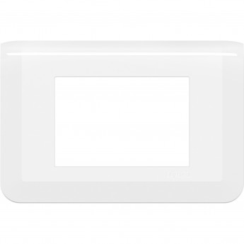 Рамка LEGRAND MOSAIC 3 модуля - белая Рамка LEGRAND MOSAIC 3 модуля - белая